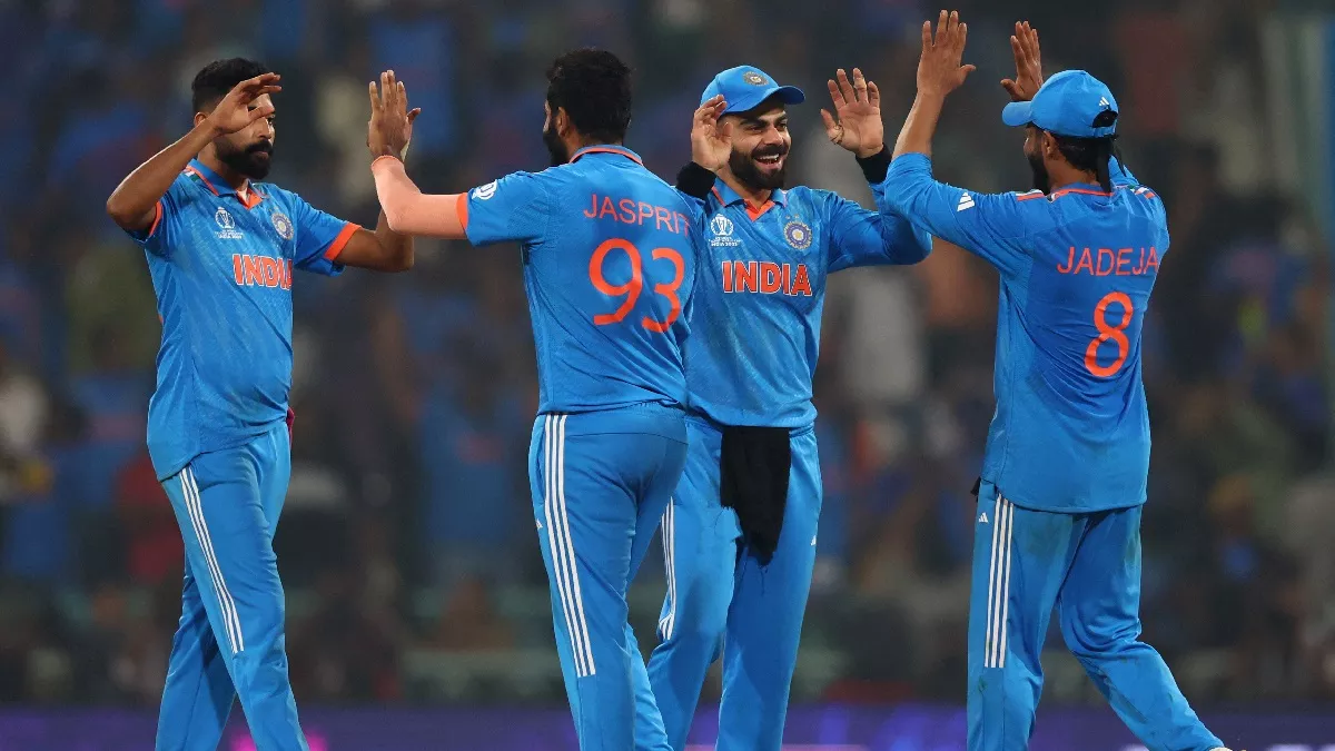 भारत ने विश्व कप 2023 के महत्वपूर्ण मैच में इंग्लैंड को 100 रनों से हराया